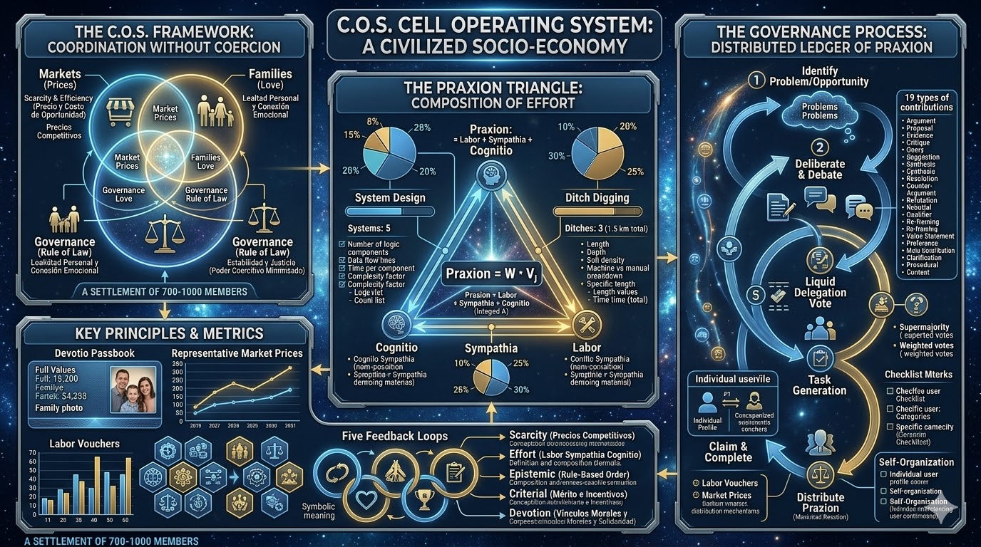 Infografia COS — Cell Operating System